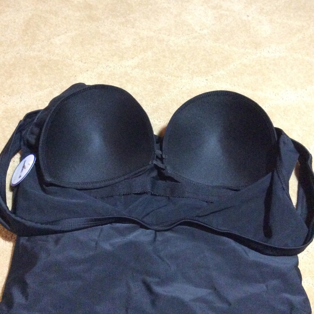 Swimsuits For All Faux-Wrap Swimsuit, 14 - Picture 3 of 5